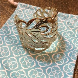 Kendra Scott Gold Feather Cuff